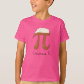 Chocolat Pi Cute Math Pi Day T-Shirt pour enfant (Devant)