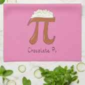 Chocolat Pi Math Cute Pie Cuisine Serviette de cui (Plié)