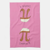 Chocolat Pi Math Cute Pie Cuisine Serviette de cui (Vertical)
