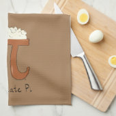 Chocolat Pi Math Cute Pie Cuisine Serviette de cui (Quart Plié)
