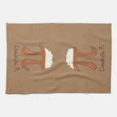 Chocolat Pi Math Cute Pie Cuisine Serviette de cui (Horizontal)