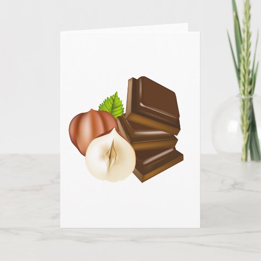 Chocolat Pièces Cartes de voeux