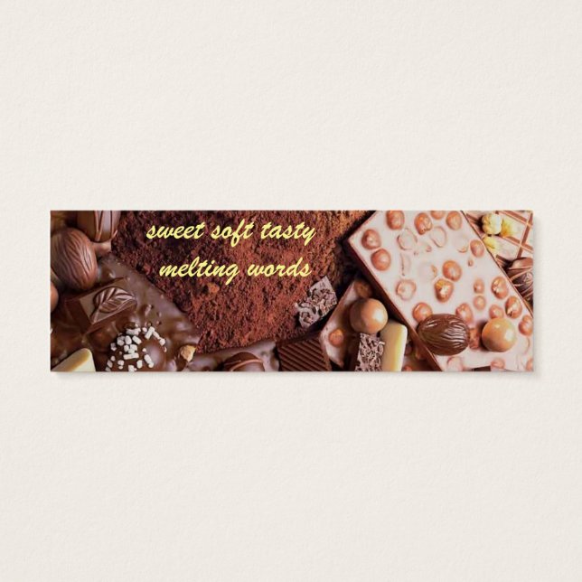 chocolat signet chocolat (Dos)