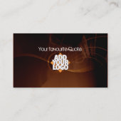 Chocolat Sons Carte de visite (Dos)