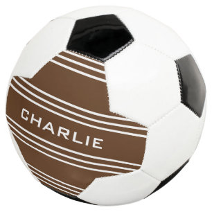 Chocolat Stripes personnalisé monogramme football