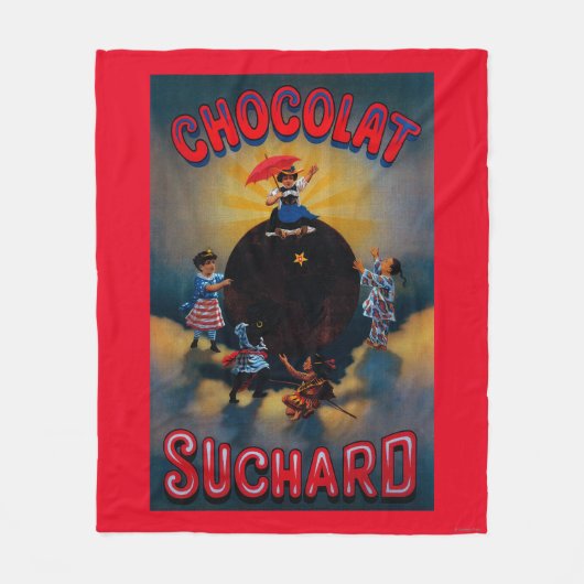 Chocolat Suchard  Poster Europe Fleece Deken (Voorkant)