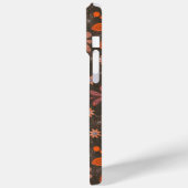 chocolat super floral Coque-Mate coque iphone (Verso / Gauche)