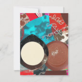 Chocolat Thèmes Note Cartes (Devant)