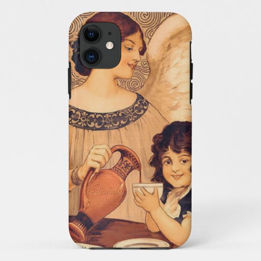 Chocolate Angel Frans Antiek Case-Mate iPhone Case (Achterkant)