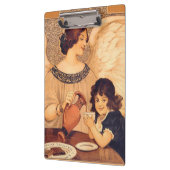 Chocolate Angel Frans Antiek Klembord (Links)