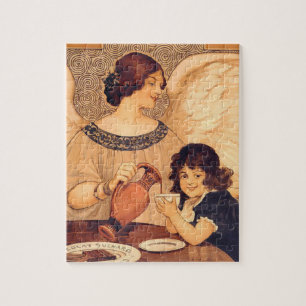 Chocolate Angel Frans Antiek Legpuzzel