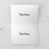 Chocolate Bar Carte de voeux sucré (Intérieur)