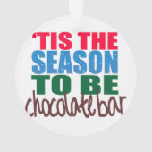 Chocolate Bar-versiering Ornament (achterkant)