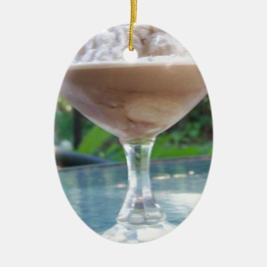 Chocolate Bliss Keramisch Ornament (Voorkant)