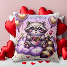 Chocolate Box Raccoon Valentijns