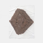 Chocolate Brownie Fleece Deken (Voorkant)