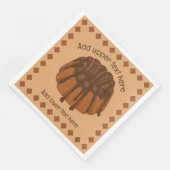 Chocolate Bundt Sponge Ring Shape Cake - eigen tek Servet (Hoek)