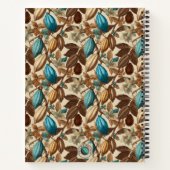 Chocolate Cacao Tasting Journal Spiral Notebook Notitieboek (Achterkant)