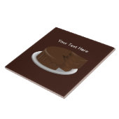 Chocolate Cake Kitchen Tegeltje (Zijkant)