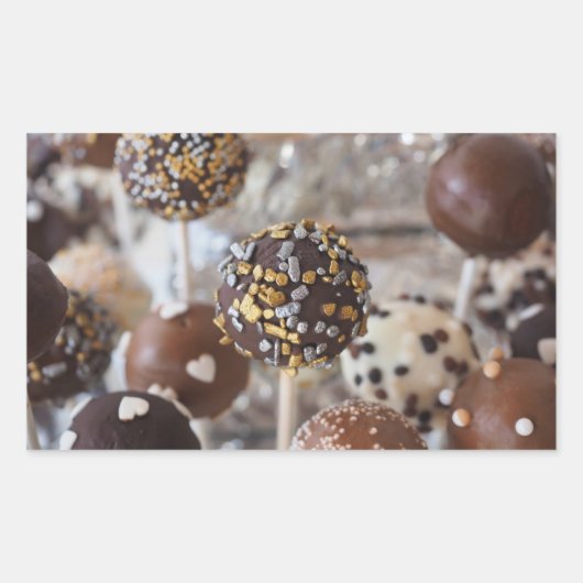 Chocolate Cake Pop Stickers (Voorkant)