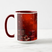 Chocolate Candy Christmas Holiday Mug (Gauche)