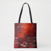 Chocolate Candy Holiday Tote Bag (Devant)
