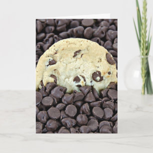 Chocolate Chip Cookie Birthday Kaart