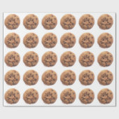 Chocolate Chip Cookie Cadeaupapier (Vlak)