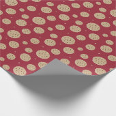 Chocolate Chip Cookie Cadeaupapier (Hoek)
