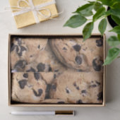 Chocolate Chip Cookie close-up Tissuepapier (Geschenk)