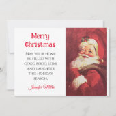 Chocolate Chip Cookie Exchange Recipe Kerstmis Feestdagenkaart (Voorkant)