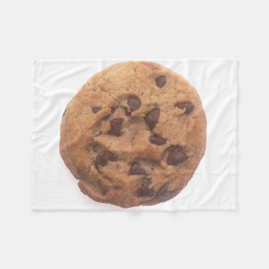 Chocolate Chip Cookie Fleece Deken (Voorkant (Horizontaal))