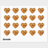 Chocolate Chip Cookie Hart Sticker (Vel)