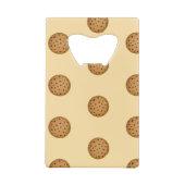 Chocolate Chip Cookie  Kredietkaart Flessenopener (Achterkant)