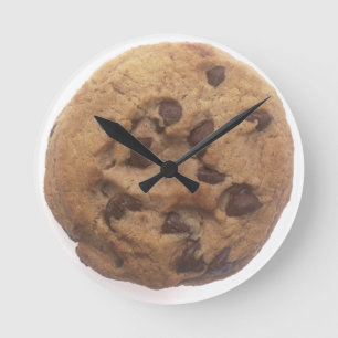 chocolate-chip-cookie- ronde klok