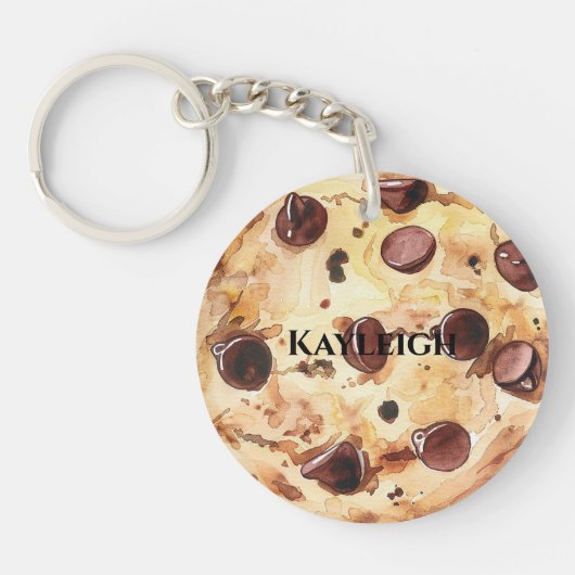 Chocolate Chip Cookie Sleutelhanger (Voorkant)