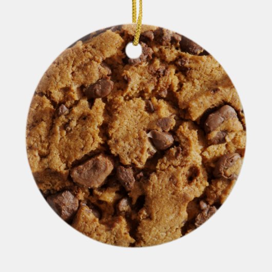 Chocolate Chip Cookie - SRF Keramisch Ornament (Voorkant)
