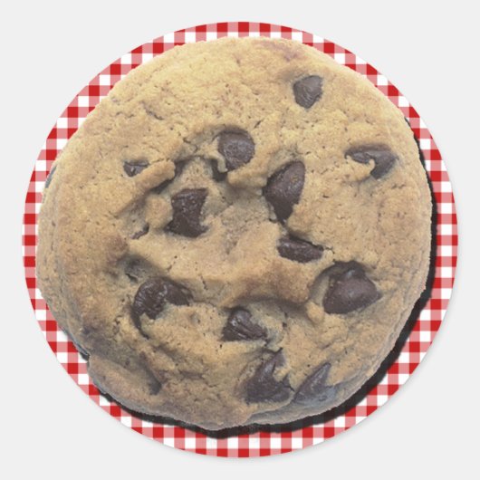 Chocolate Chip Cookie Sticker (Voorkant)