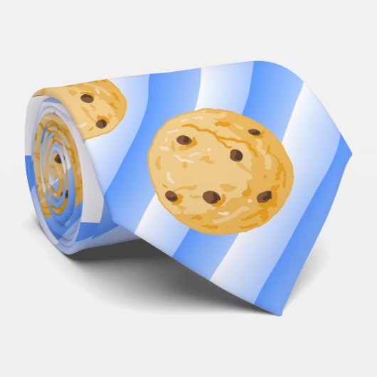 Chocolate Chip Cookie Stropdas (Opgerold)