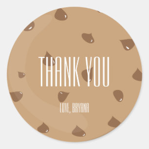 Chocolate Chip COOKIE verjaardagsfeest sticker