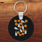 Chocolate Chip Cookies And Milk Funny Costume  Sleutelhanger (Voorkant)