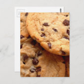 Chocolate Chip Cookies Briefkaart (Voorkant / Achterkant)