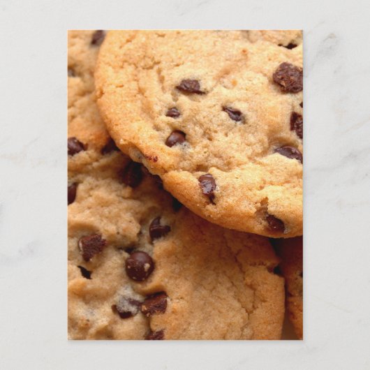 Chocolate Chip Cookies Briefkaart (Voorkant)