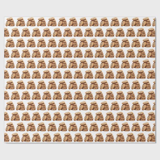 Chocolate Chip Cookies Cadeaupapier (Vlak)