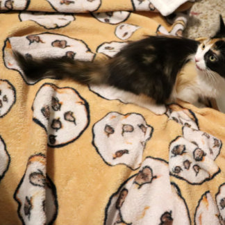 Chocolate Chip Cookies Cookie Fleece Deken