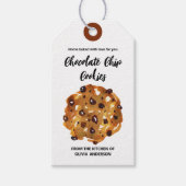 Chocolate Chip Cookies Home Bked Cadeaulabel (Voorkant)
