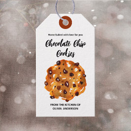 Chocolate Chip Cookies Home Bked Cadeaulabel
