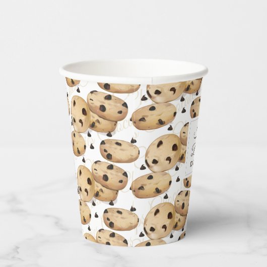 Chocolate Chip Cookies Papieren Bekers (Rechts)