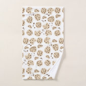 Chocolate Chip Cookies Patroon Bad Handdoek (Handdoek)