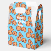 Chocolate Chip Cookies Patroon Bedankdoosjes (Geopend)